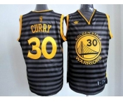 nba golden state warriors #30 curry grey[black strip]