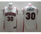 nba golden state warriors #30 curry white
