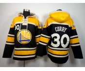 nba golden state warriors #30 curry yellow-black[pullover hooded sweatshirt]