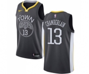 Women's Nike Golden State Warriors #13 Wilt Chamberlain Swingman Black Alternate NBA Jersey - Statement Edition
