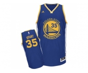 Youth Adidas Golden State Warriors #35 Kevin Durant Swingman Royal Blue Road NBA Jersey