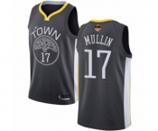 Youth Golden State Warriors #17 Chris Mullin Swingman Black 2019 Basketball Finals Bound Basketball Jersey - Statement Edition