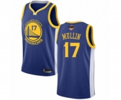 Youth Golden State Warriors #17 Chris Mullin Swingman Royal Blue 2019 Basketball Finals Bound Basketball Jersey - Icon Edition
