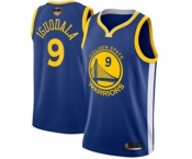 Youth Golden State Warriors #9 Andre Iguodala Swingman Royal Blue 2019 Basketball Finals Bound Basketball Jersey - Icon Edition