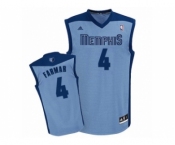 Men's Adidas Memphis Grizzlies #4 Jordan Farmar Swingman Light Blue Alternate NBA Jersey
