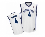 Men's Adidas Memphis Grizzlies #4 Jordan Farmar Swingman White Home NBA Jersey