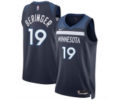 Men's Minnesota Timberwolves #19 Joan Beringer Navy 2025 Draft Icon Edition navy Stitched Jersey