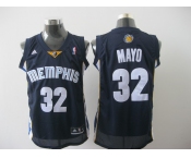 nba memphis grizzlies #32 mayo blue[2011 swingman revolution 30]