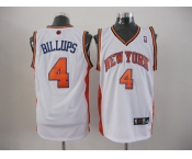 nba New York Knicks #4 Nate Robinson white