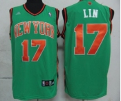 nba jerseys new york knicks #17 jeremy lin green