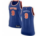 Women's New York Knicks #9 RJ Barrett Swingman Royal Blue Basketball Jersey - Icon Edition
