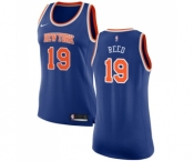 Women's Nike New York Knicks #19 Willis Reed Swingman Royal Blue NBA Jersey - Icon Edition
