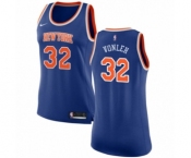 Women's Nike New York Knicks #32 Noah Vonleh Authentic Royal Blue NBA Jersey - Icon Edition