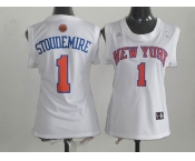 women nba jerseys new york knicks #1 stoudemire white