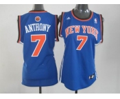 women nba jerseys new york knicks #7 anthony blue