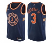 Youth Nike New York Knicks #3 Tim Hardaway Jr. Swingman Navy Blue NBA Jersey - City Edition