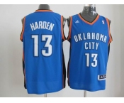 nba oklahoma city thunder #13 harden blue[revolution 30 swingman]
