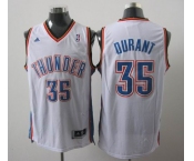 nba oklahoma city thunder #35 durant white[2011 swingman revolution 30]