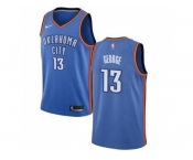 Youth Nike Oklahoma City Thunder #13 Paul George Blue NBA Swingman Jersey