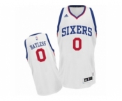 Men's Adidas Philadelphia 76ers #0 Jerryd Bayless Swingman White Home NBA Jersey
