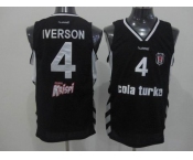 nba turkey cola turka #4 iverson hummel ulker krispi black