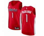 Women's Nike Washington Wizards #1 Chris McCullough Red Swingman Jersey - Earned Edition