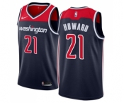 Women's Nike Washington Wizards #21 Dwight Howard Swingman Navy Blue NBA Jersey Statement Edition