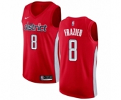Women's Nike Washington Wizards #8 Tim Frazier Red Swingman Jersey - Earned Edition