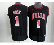 nba chicago bulls #1 rose black[limited edition]