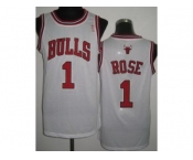 nba chicago bulls #1 rose white[revolution 30]