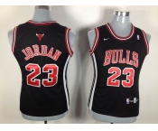 women nba jerseys chicago bulls #23 jordan black