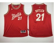 youth nba chicago bulls #21 butler red[2015 Christmas edition]