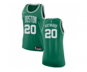 Women Nike Boston Celtics #20 Gordon Hayward Green NBA Swingman Icon Edition Jersey