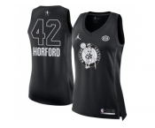 Women Nike Boston Celtics #42 Al Horford Black NBA Jordan Swingman 2018 All-Star Game Jersey