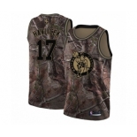 Women's Nike Boston Celtics #17 John Havlicek Swingman Camo Realtree Collection NBA Jersey
