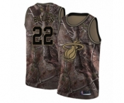 Women's Miami Heat #22 Jimmy Butler Swingman Camo Realtree Collection Basketball Jersey