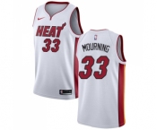 Women's Miami Heat #33 Alonzo Mourning Swingman Basketball Jersey - Association Edition