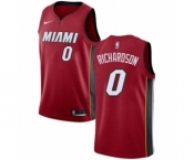 Women's Nike Miami Heat #0 Josh Richardson Swingman Red NBA Jersey Statement Edition