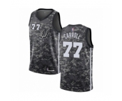 Men's San Antonio Spurs #77 DeMarre Carroll Authentic Camo Basketball Jersey - City Edition