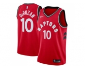Men Nike Toronto Raptors #10 DeMar DeRozan Red Stitched NBA Swingman Jersey