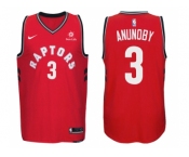 Nike NBA Toronto Raptors #3 OG Anunoby Jersey 2017-18 New Season Red Jersey
