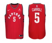 Nike NBA Toronto Raptors #5 DeMarre Carroll Jersey 2017-18 New Season Red Jersey
