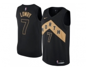 Nike Toronto Raptors #7 Kyle Lowry Black NBA Swingman City Edition Jersey