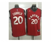 Toronto Raptors #20 Bruno Caboclo Red Stitched NBA Jersey