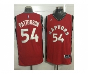 Toronto Raptors #54 Patrick Patterson Red Stitched NBA Jersey