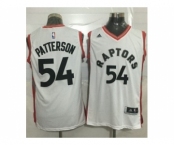 Toronto Raptors #54 Patrick Patterson White Stitched NBA Jersey