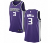 Women's Nike Sacramento Kings #3 Yogi Ferrell Authentic Purple NBA Jersey - Icon Edition