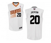 Men Adidas Phoenix Suns #20 Josh Jackson Authentic White Home NBA Jersey