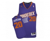 Men Adidas Phoenix Suns #20 Josh Jackson Swingman Purple Road NBA Jersey