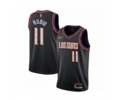 Men's Phoenix Suns #11 Ricky Rubio Swingman Black Basketball Jersey 2019-20 City Edition